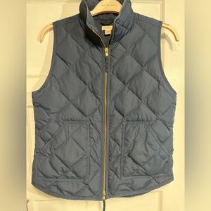 j crew women’s quilted vest